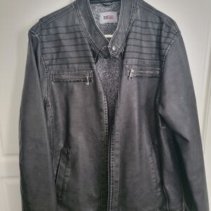 Men's Black Bomber Jacket